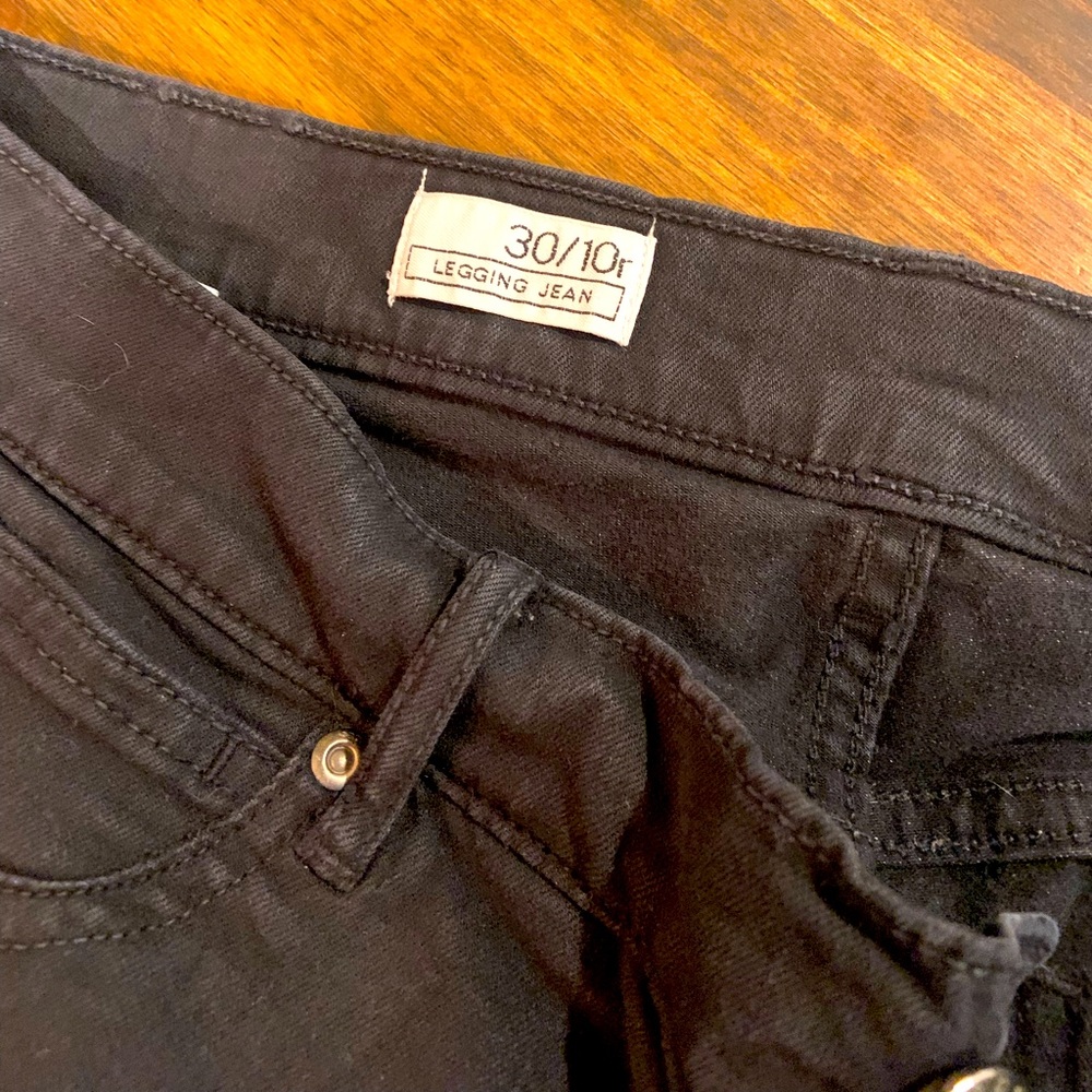 Gap black legging Jeans, size 30